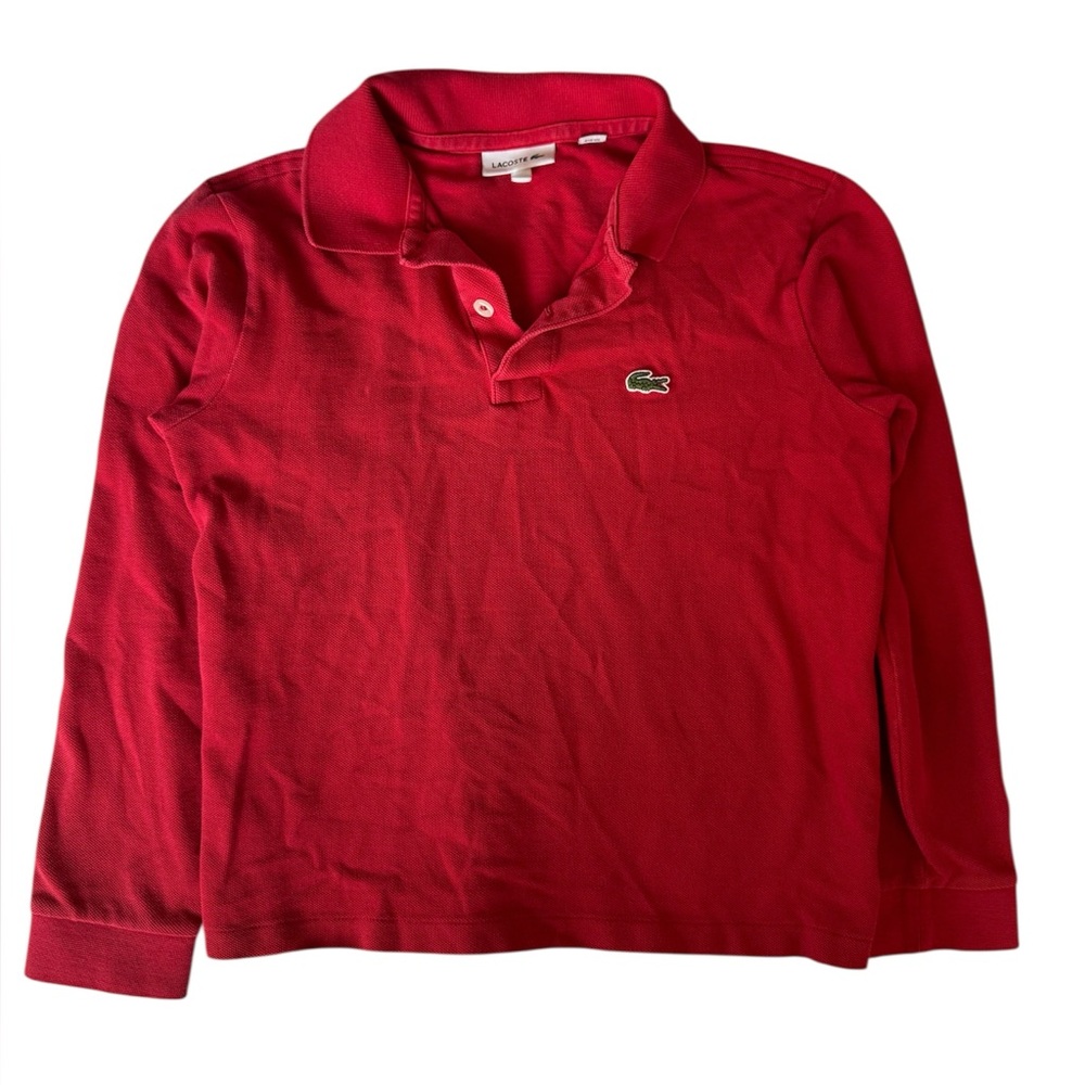 Lacoste Kids Long Sleeve Polo Shirt